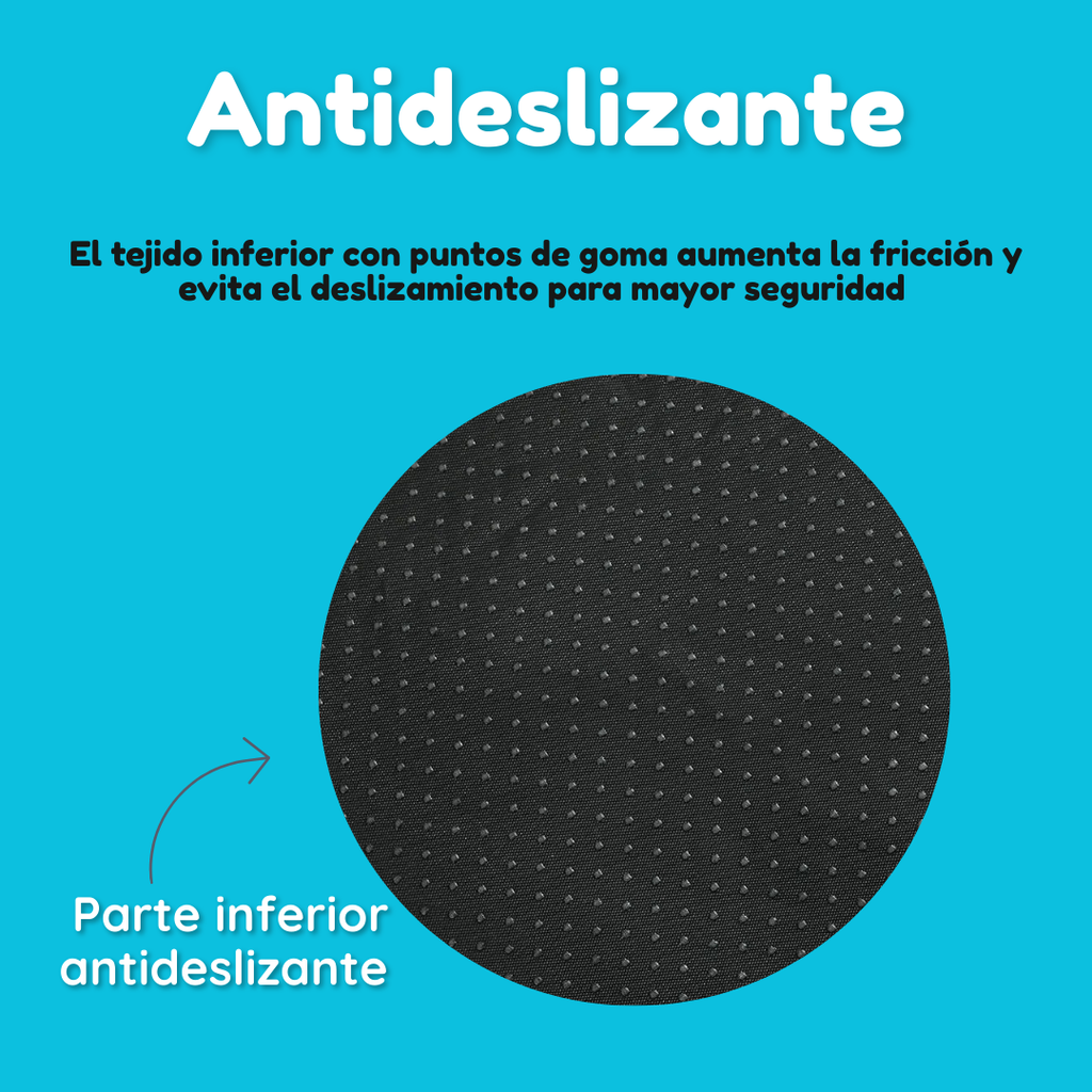 Cama Sofá Dona Antiestrés Para Mascota Perro Gato De Huella 70 cm de diámetro  Gris